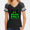 Women's Game V Neck Tee Thumbnail
