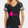 Women's Game V Neck Tee Thumbnail