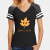 Women's Game V Neck Tee Thumbnail