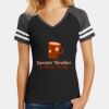 Women's Game V Neck Tee Thumbnail