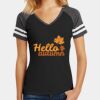 Women's Game V Neck Tee Thumbnail