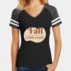 Women's Game V Neck Tee Thumbnail