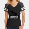 Women's Game V Neck Tee Thumbnail
