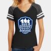 Women's Game V Neck Tee Thumbnail