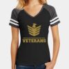 Women's Game V Neck Tee Thumbnail