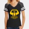 Women's Game V Neck Tee Thumbnail