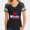 Women's Game V Neck Tee Thumbnail