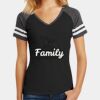 Women's Game V Neck Tee Thumbnail