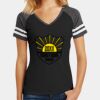 Women's Game V Neck Tee Thumbnail