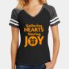 Women's Game V Neck Tee Thumbnail