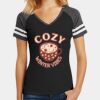 Women's Game V Neck Tee Thumbnail