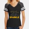 Women's Game V Neck Tee Thumbnail