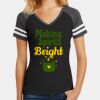 Women's Game V Neck Tee Thumbnail