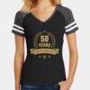 Women's Game V Neck Tee Thumbnail