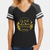 Women's Game V Neck Tee Thumbnail