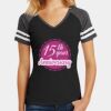 Women's Game V Neck Tee Thumbnail