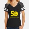 Women's Game V Neck Tee Thumbnail