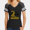 Women's Game V Neck Tee Thumbnail