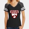 Women's Game V Neck Tee Thumbnail