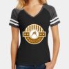 Women's Game V Neck Tee Thumbnail