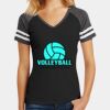 Women's Game V Neck Tee Thumbnail