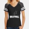 Women's Game V Neck Tee Thumbnail