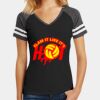 Women's Game V Neck Tee Thumbnail