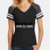 Women's Game V Neck Tee Thumbnail