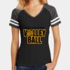 Women's Game V Neck Tee Thumbnail