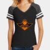 Women's Game V Neck Tee Thumbnail