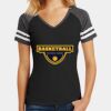 Women's Game V Neck Tee Thumbnail