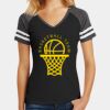 Women's Game V Neck Tee Thumbnail