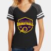 Women's Game V Neck Tee Thumbnail