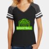 Women's Game V Neck Tee Thumbnail