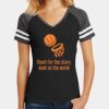 Women's Game V Neck Tee Thumbnail