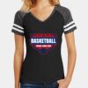 Women's Game V Neck Tee Thumbnail