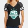 Women's Game V Neck Tee Thumbnail