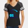 Women's Game V Neck Tee Thumbnail