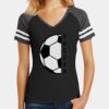 Women's Game V Neck Tee Thumbnail