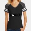 Women's Game V Neck Tee Thumbnail