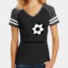 Women's Game V Neck Tee Thumbnail