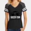 Women's Game V Neck Tee Thumbnail