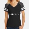 Women's Game V Neck Tee Thumbnail