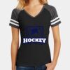 Women's Game V Neck Tee Thumbnail