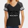 Women's Game V Neck Tee Thumbnail
