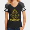Women's Game V Neck Tee Thumbnail