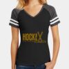 Women's Game V Neck Tee Thumbnail