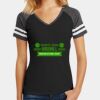 Women's Game V Neck Tee Thumbnail