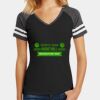 Women's Game V Neck Tee Thumbnail