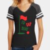 Women's Game V Neck Tee Thumbnail